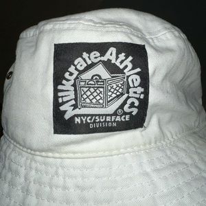 RARE/VINTAGE Milkcrate Athletics bucket hat! One size. Some staining inside